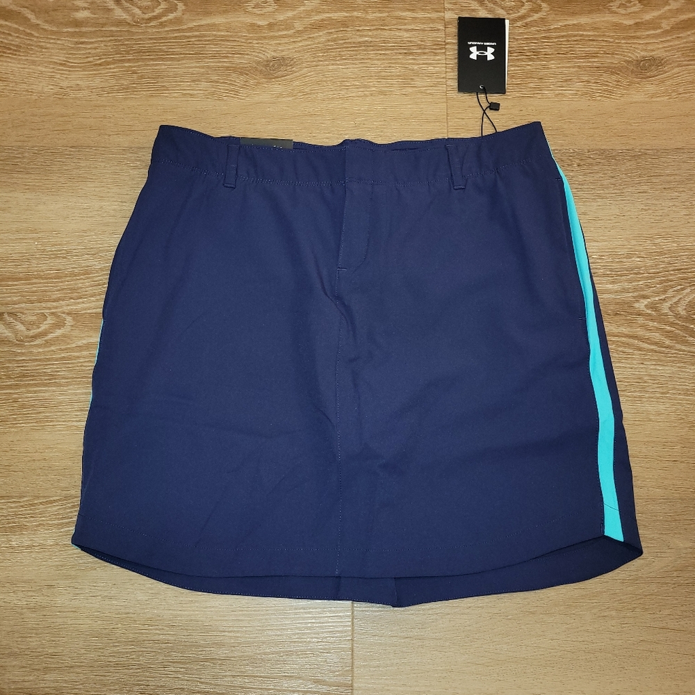 Under Armour UA Women's Links Water Repellent Golf Skort Size 8 New $70